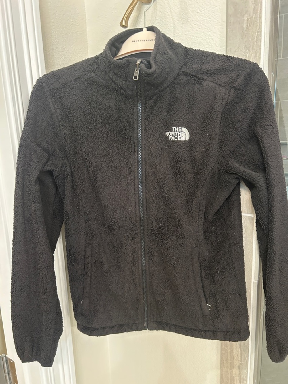 The North Face Black Plush Full-Zip Jacket